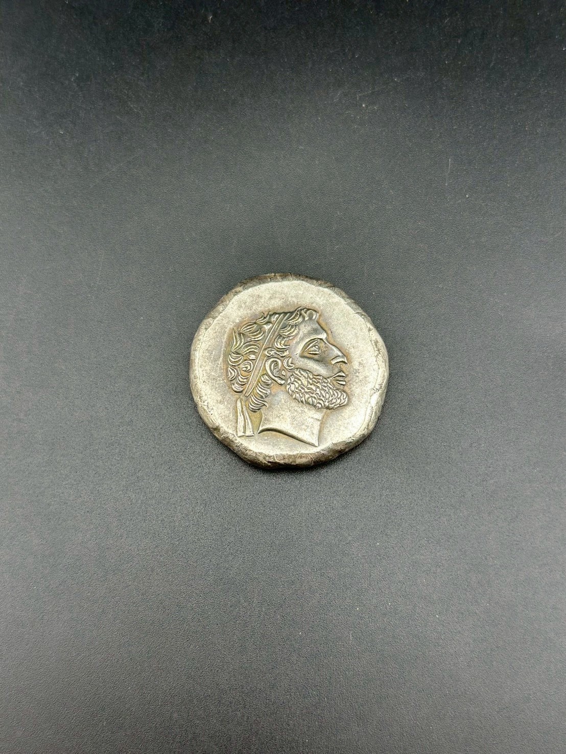 Ancient Greek Silver Coin 3rd-4th Century Empire