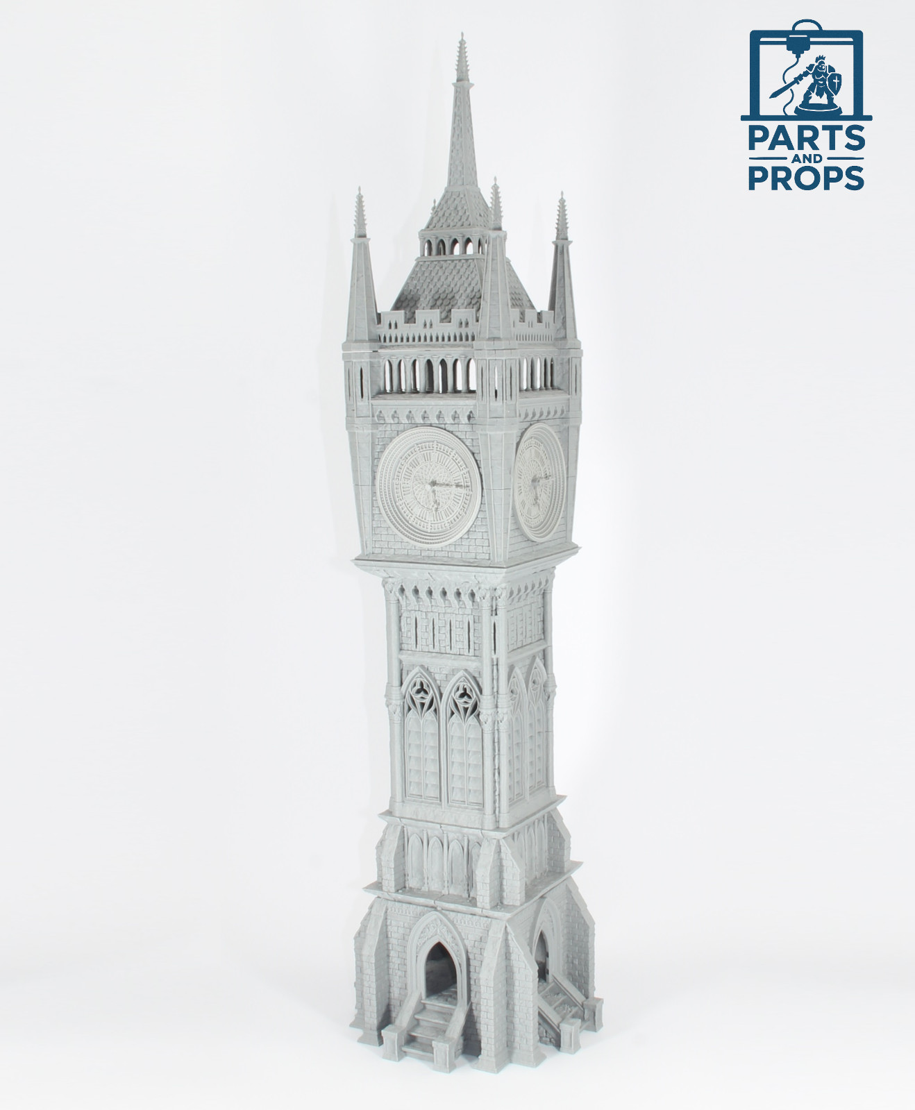 Huge Fantasy Clocktower Compatible With Warhammer Mordheim 28mm RPG Tabletop