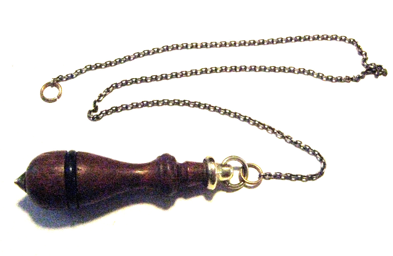 Antique Toilet Tank Pull Handle & Chain Victorian Toilet Hardware Good Used Cond