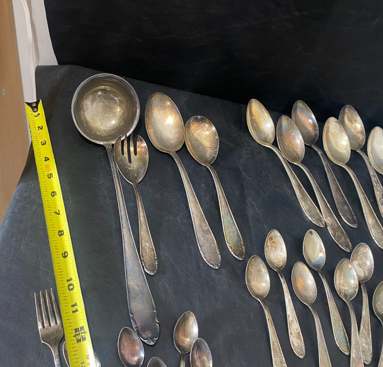 vintage BMF 90 silverplate flatware set 60 pieces fork spoon knife etc.