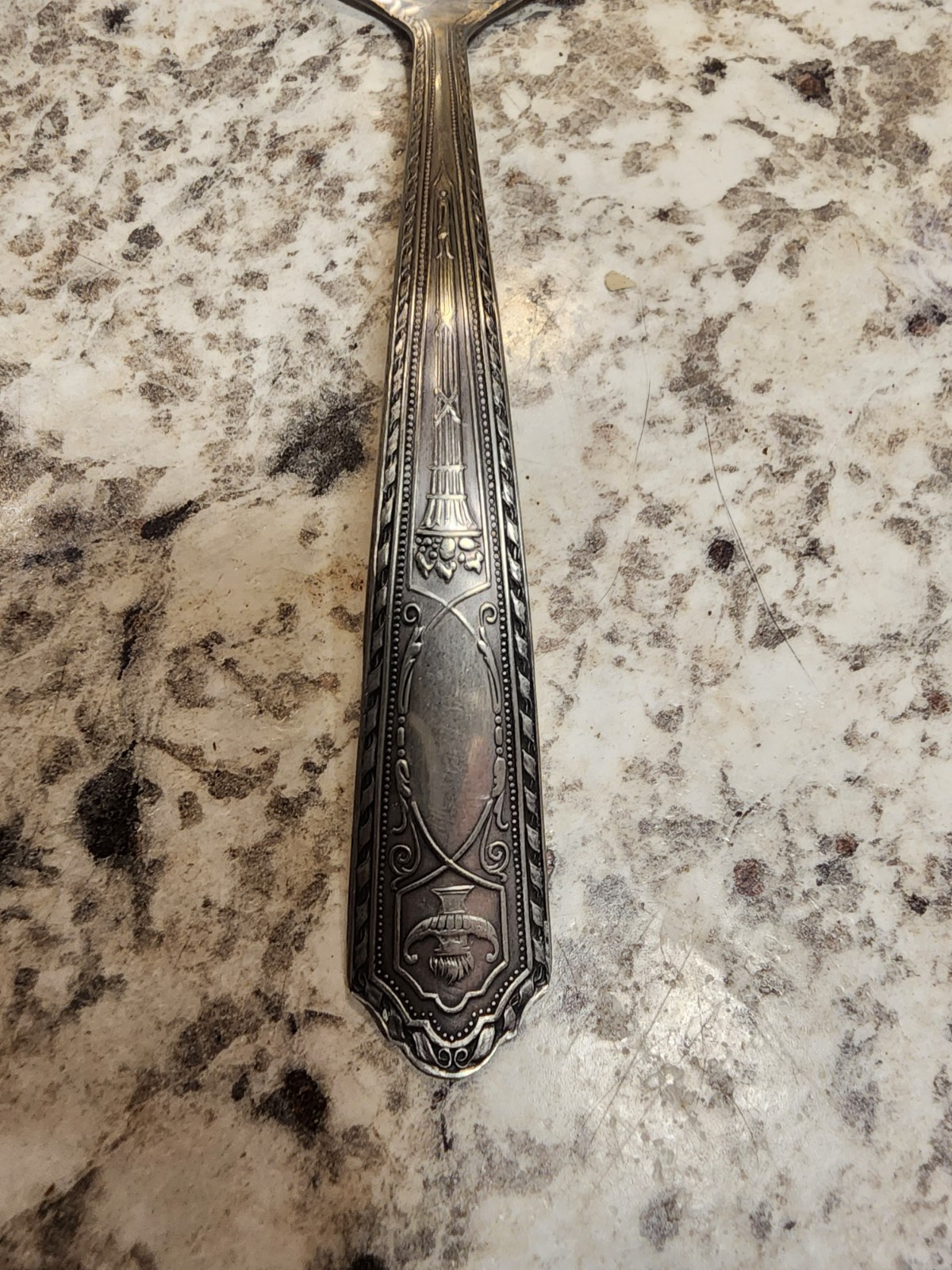 Pure Silver Plate Ladle Aladdon Pattern YEAR: 1900-1940