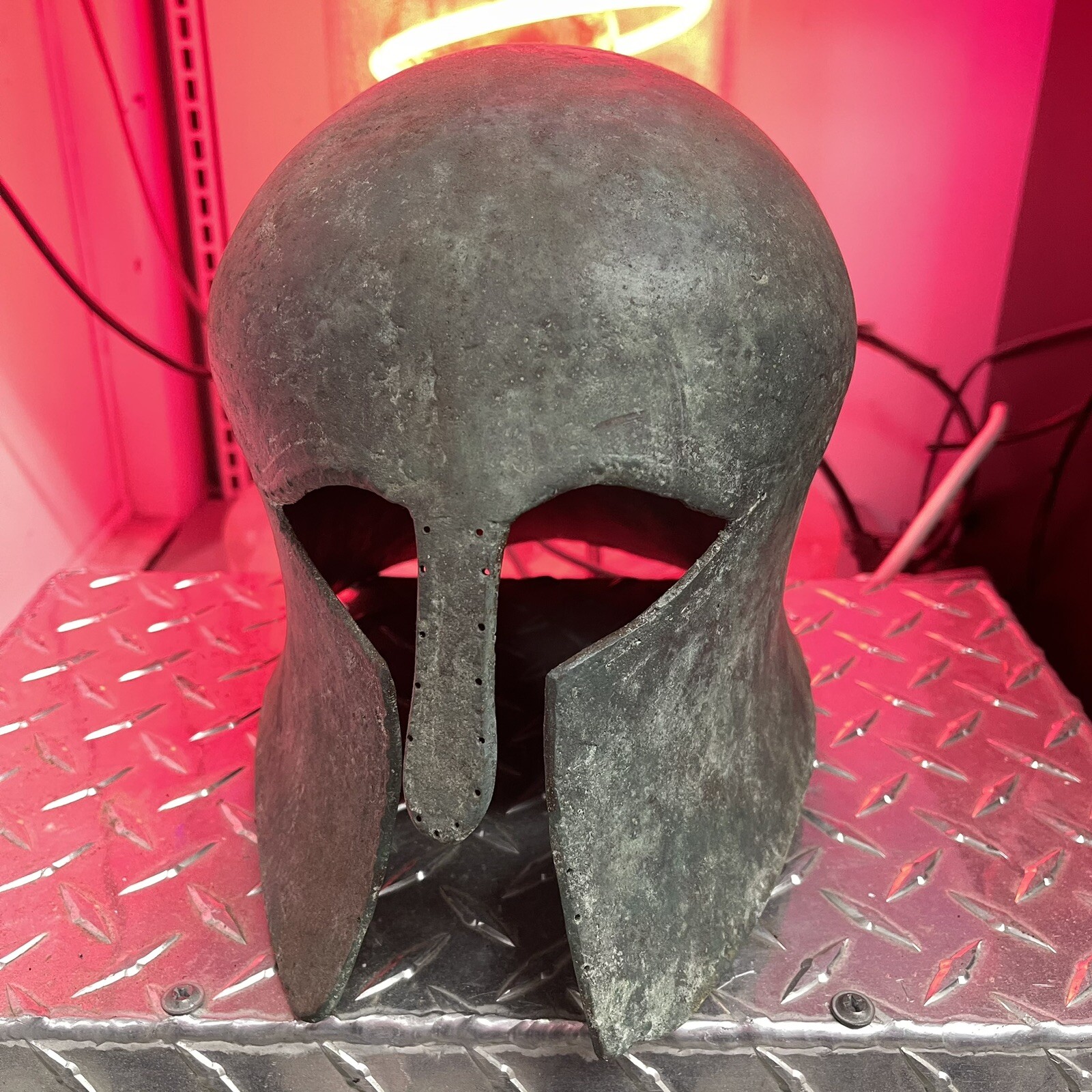 Ancient Corinthian helmet Replica 8th century BC Sohn Kee Chung yr 2006 Olympics