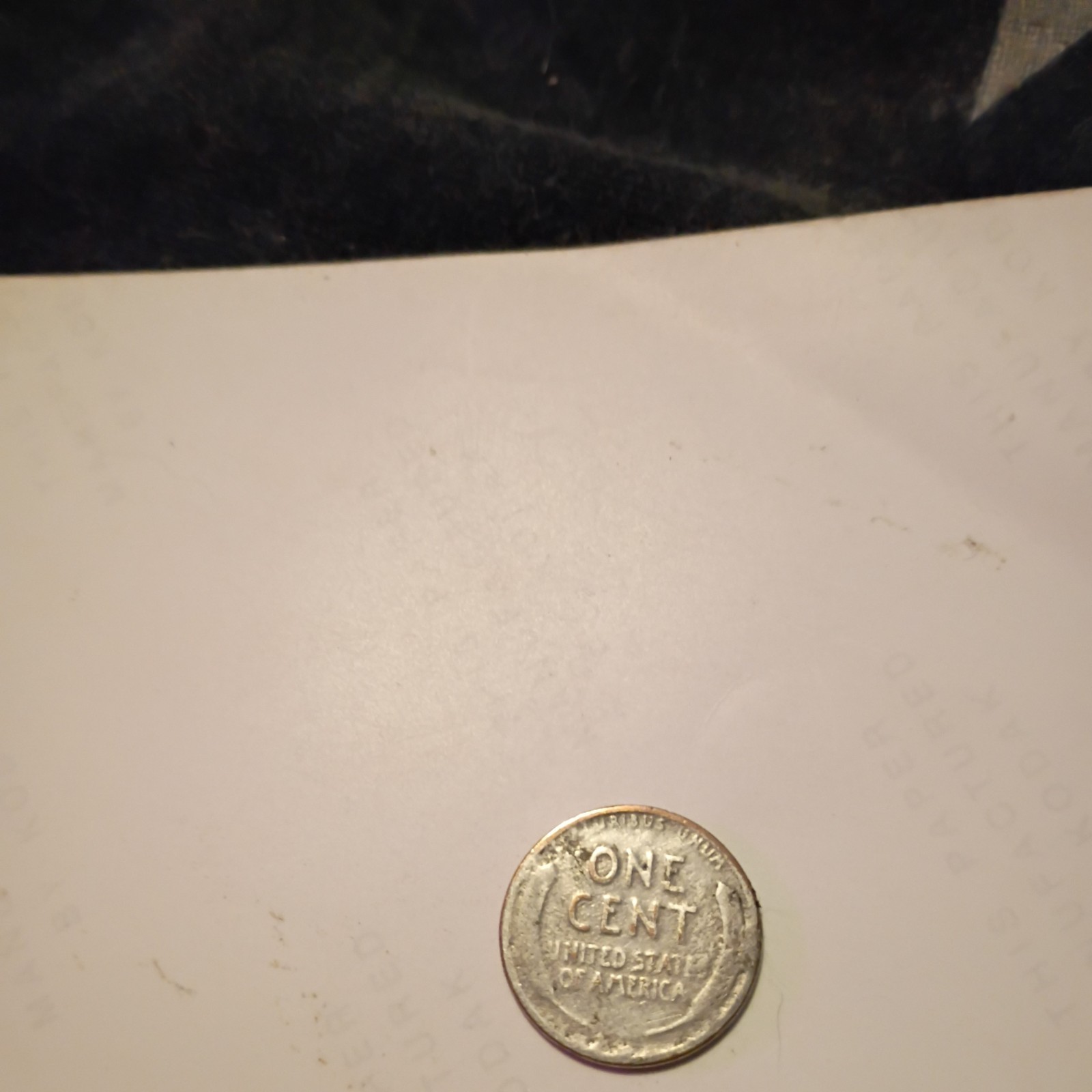 1944 Wheat Penny Error
