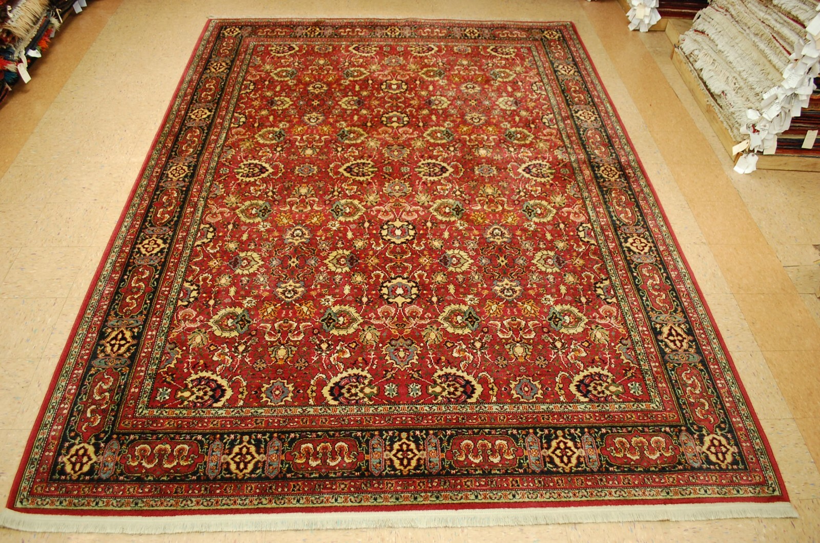 MINT AUTHENTIC AMERICAN KARASTAN ANTIQUE TABREZ PATTERN#764 CARPET 8’3″ x 11’5″
