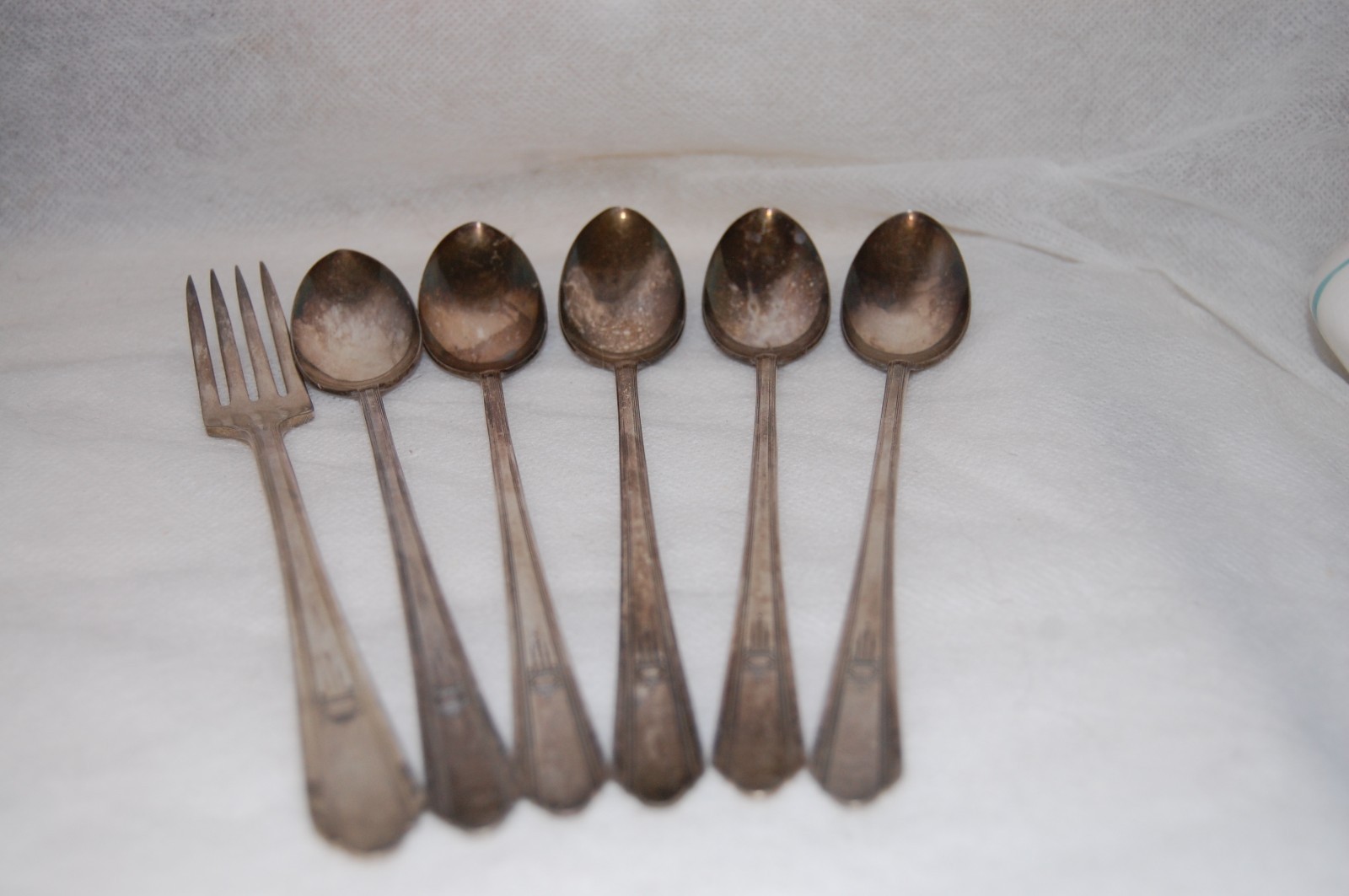 Oneida Wm A Rogers Overlaid Paramount Silverplate XTRA 1933 Teaspoons & One Fork