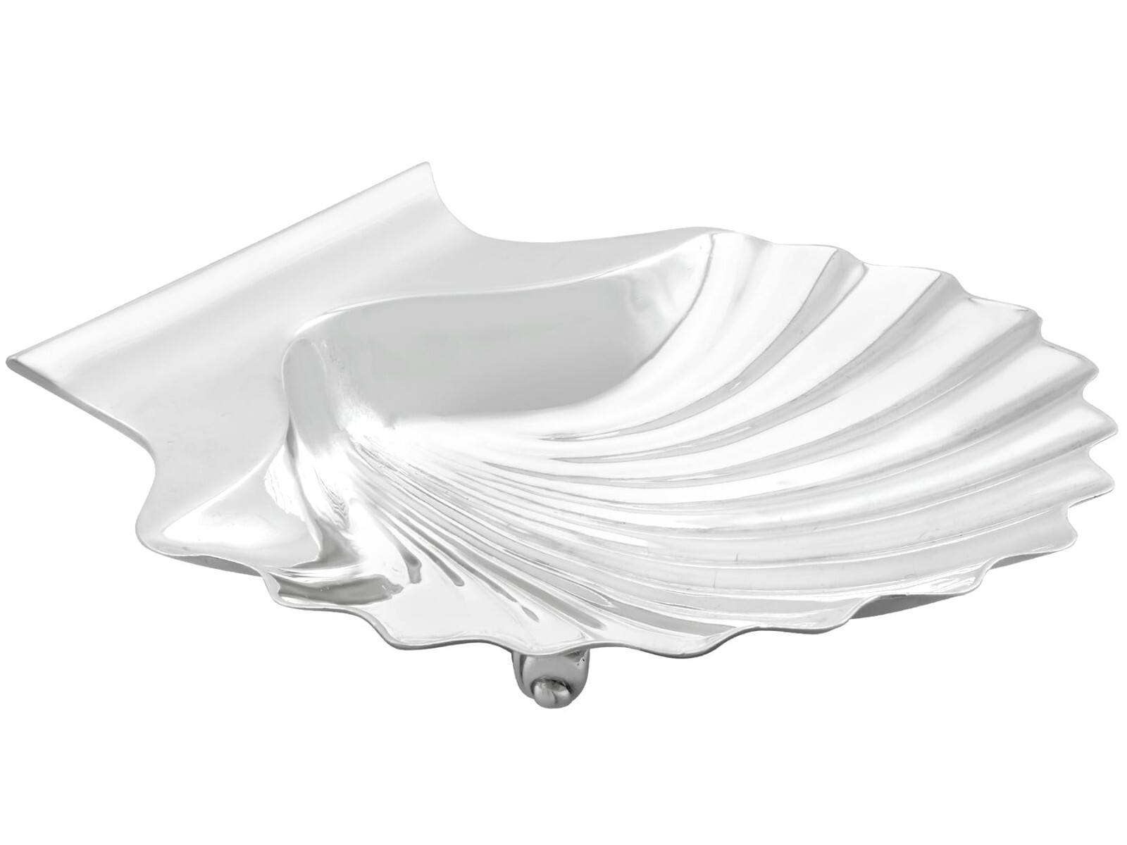 Antique Sterling Silver Butter Shells / Dishes by John Emes