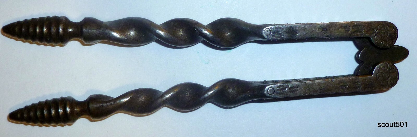 Antique Victorian Hammered Ornate Nut Cracker Lobster Tool