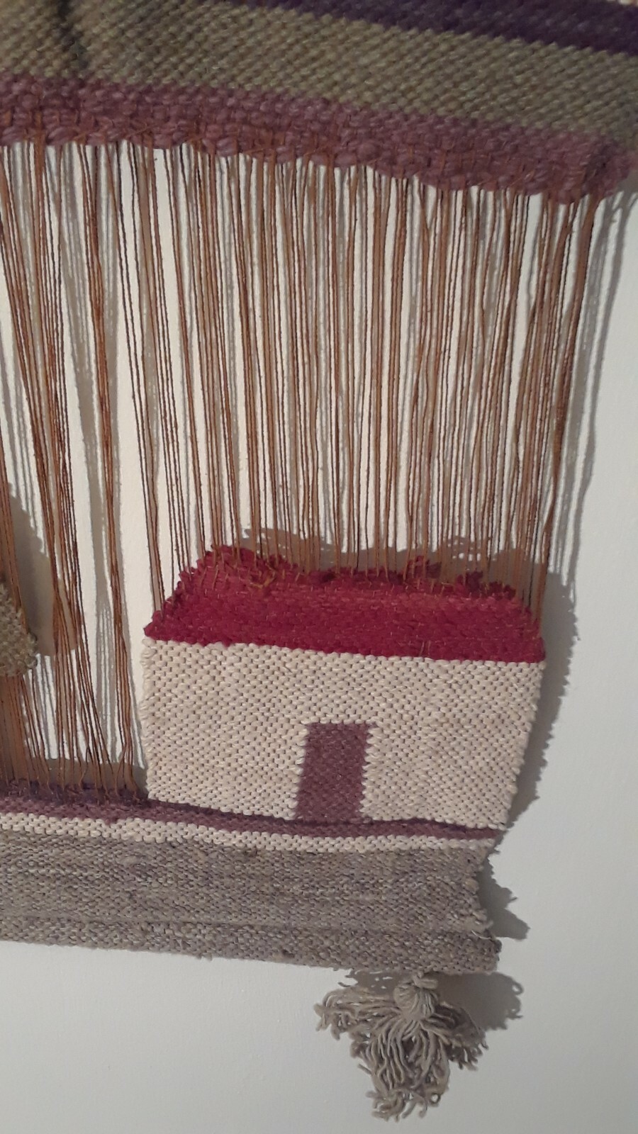 Peruvian Wool Hanging Wall Tapestry Marriage Blanket