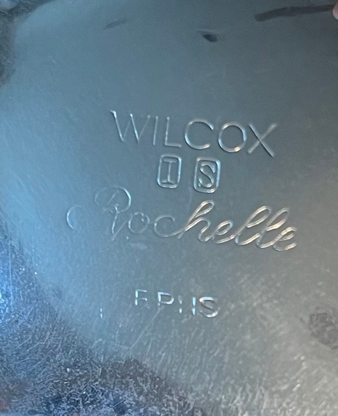 VTG Rochelle EPNS Silver Plate Wilcox International Silver Co Gravy/Sauce Boat