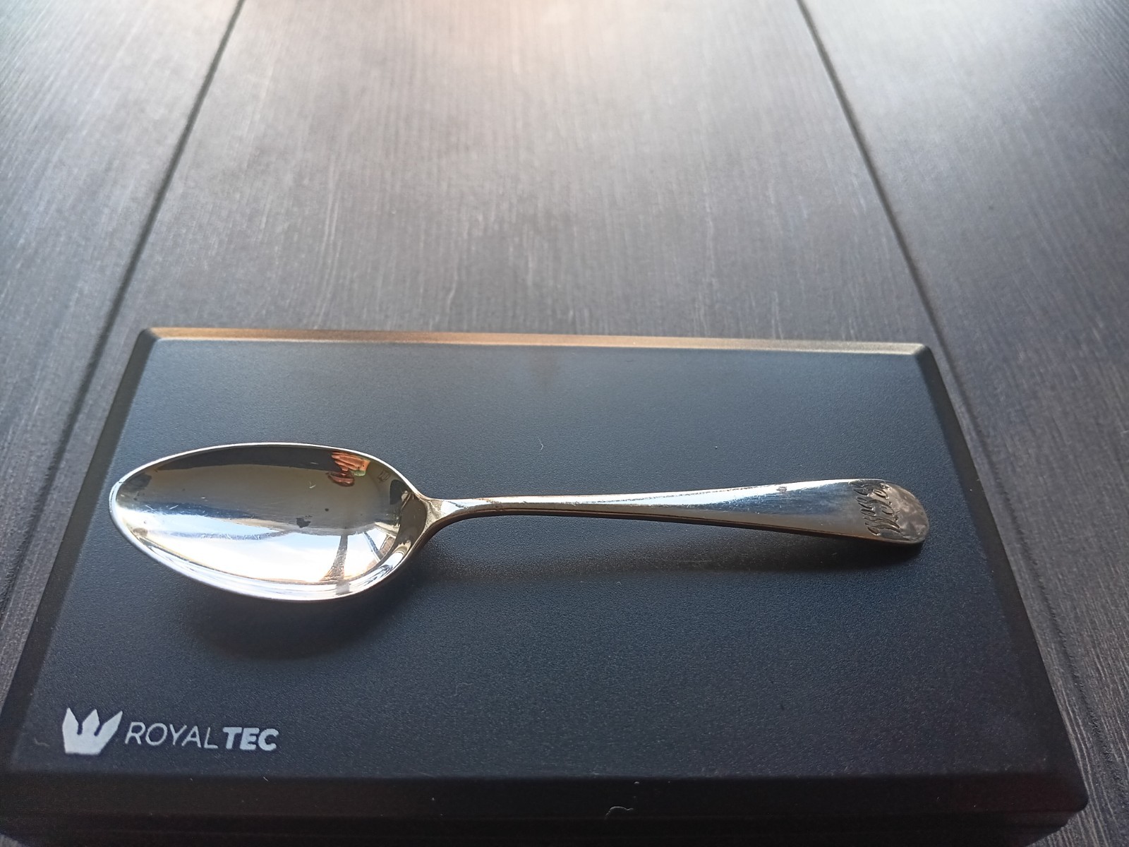 Vintage British 1958 Solid Silver Sugar Spoon, 14.09g, William Suckling Ltd.