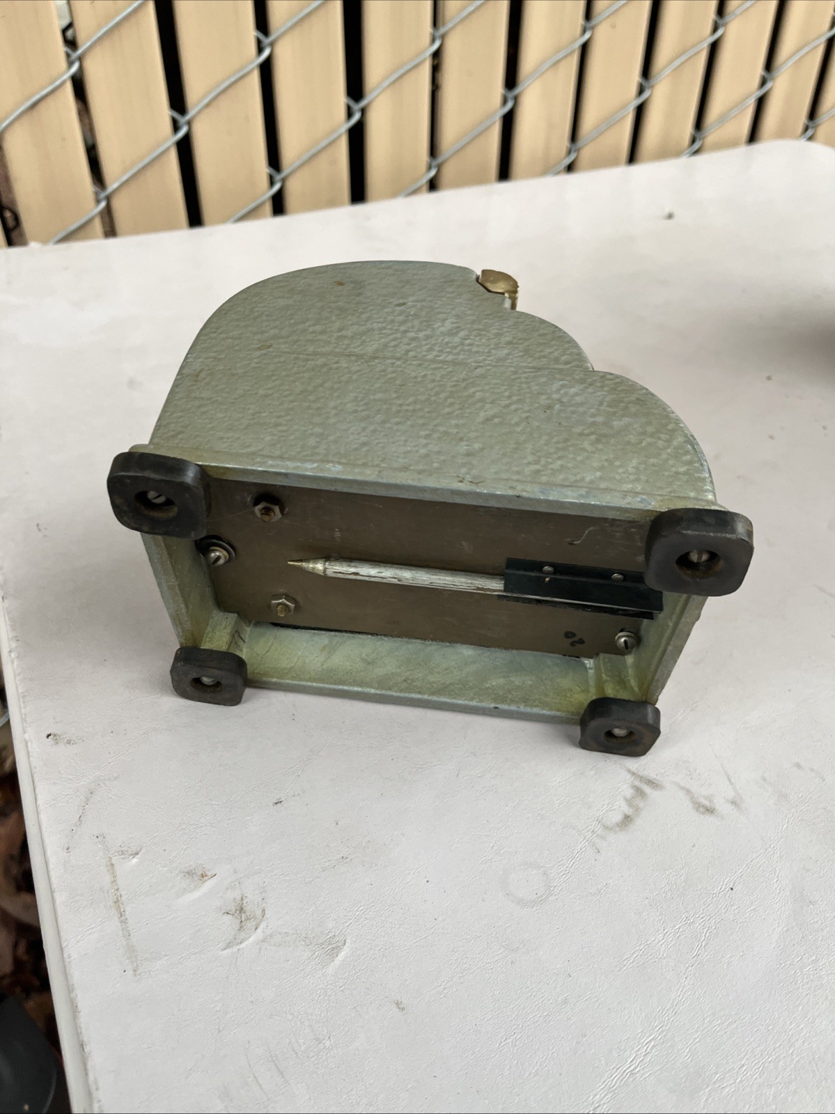 Vintage Precise Mechanical Adding Machine Lever Handle 1940s Chicago Untested