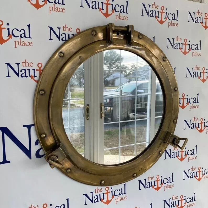 15″Inch Nautical Decorative Gift Item Stylish Porthole Mirror Home & Office New
