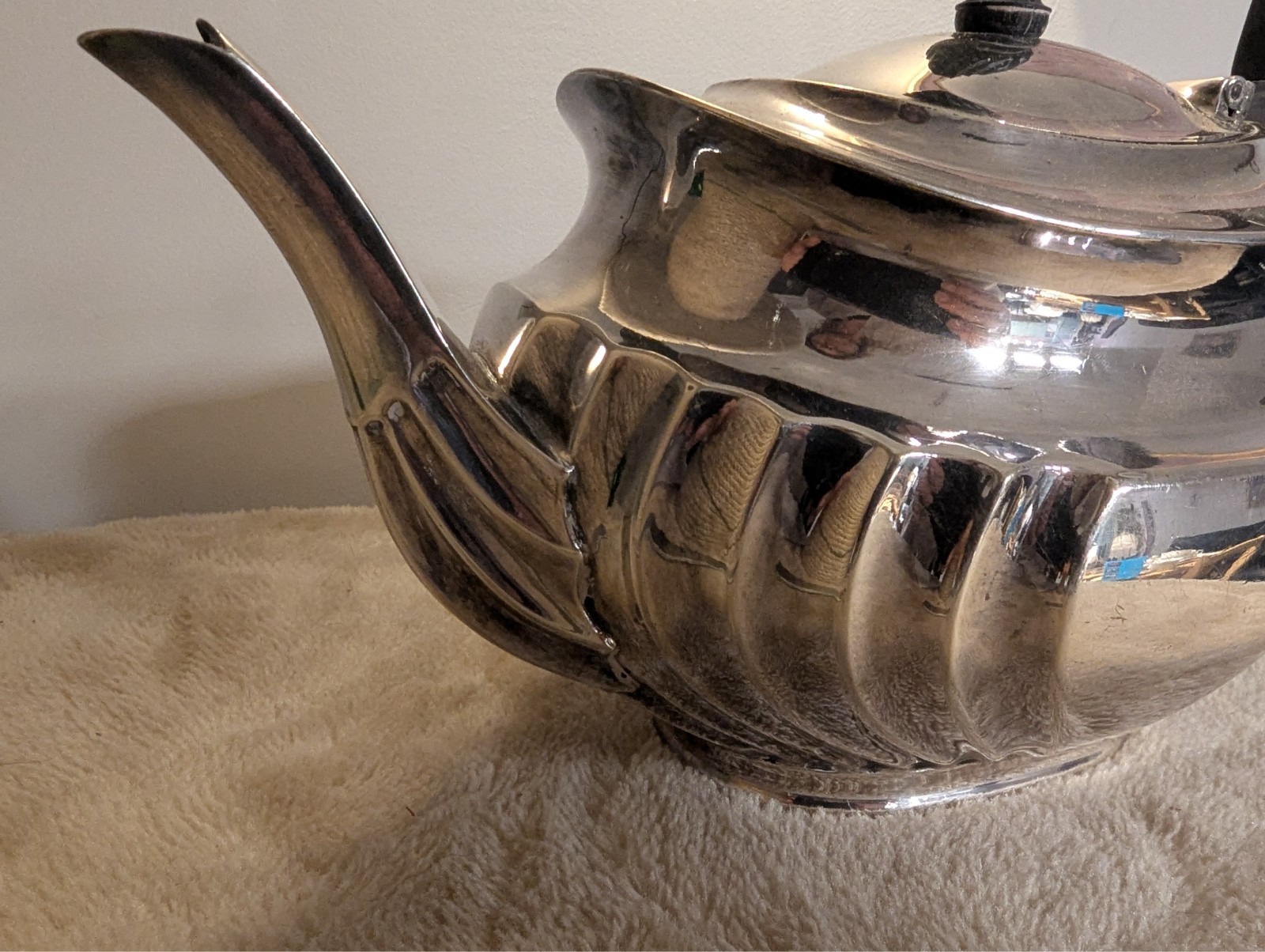 Victorian Silver Plated Teapot Sheffield, Atkin Brothers 675g