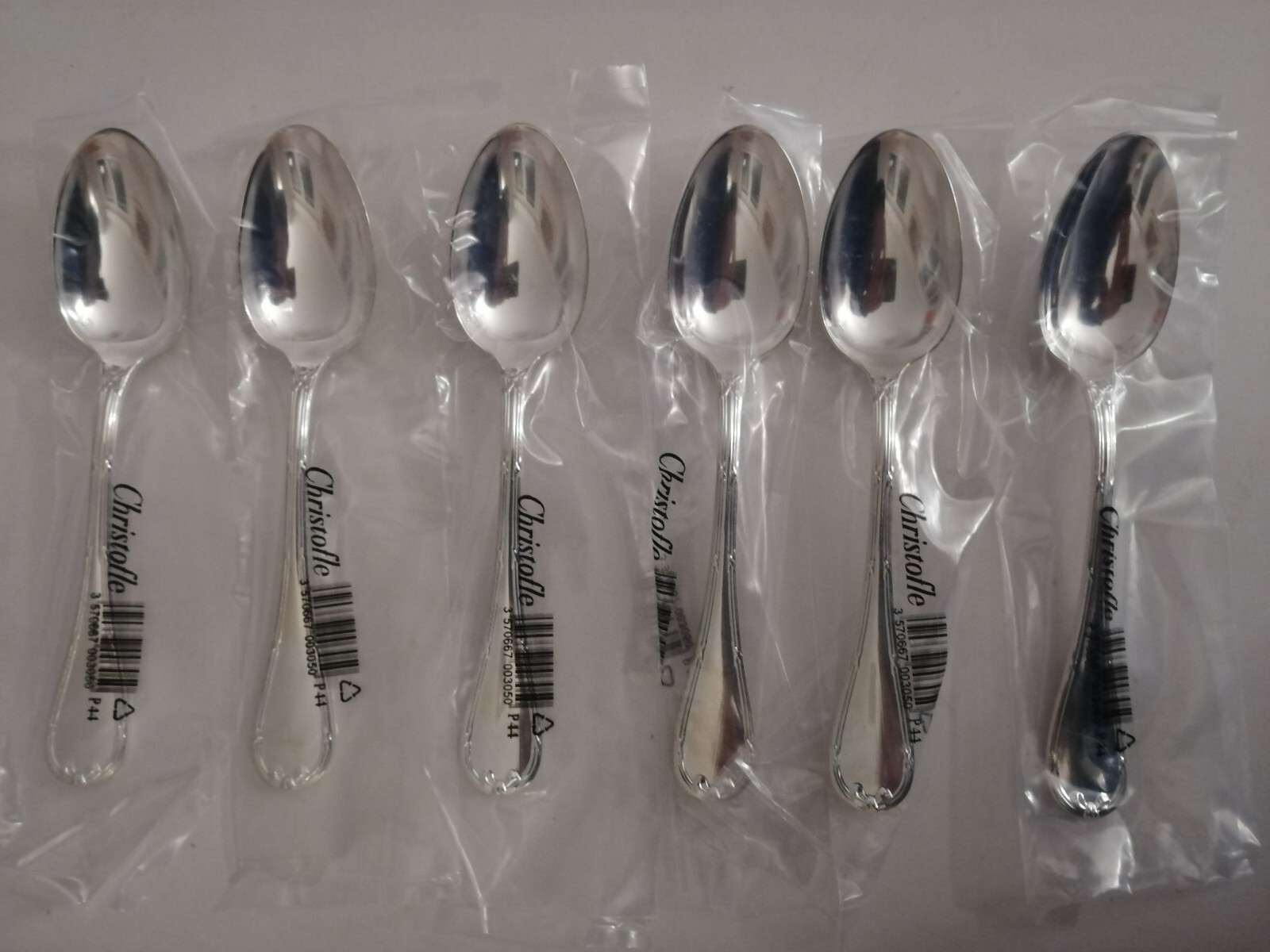 RUBANS SPOONS ENTREMETS CHRISTOFLE 6 6/8″ 17 cms FRANCE RARE NEW