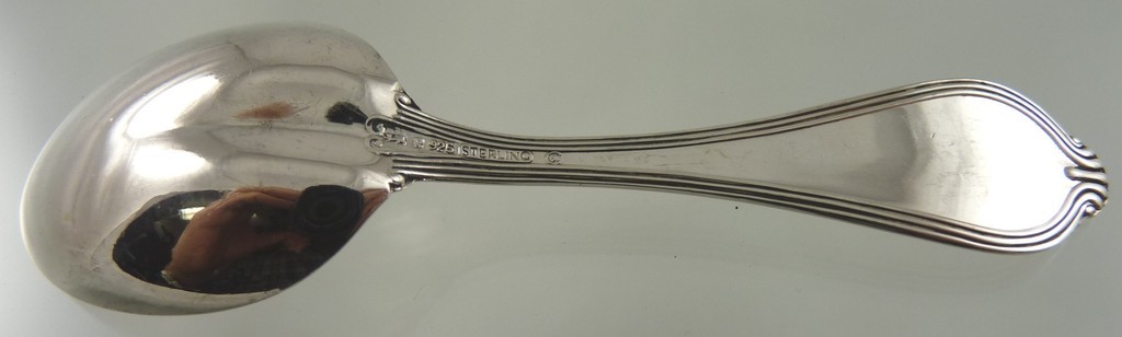 unknown THREADED CHILD’S SPOON by BIRKS RODEN STERLING