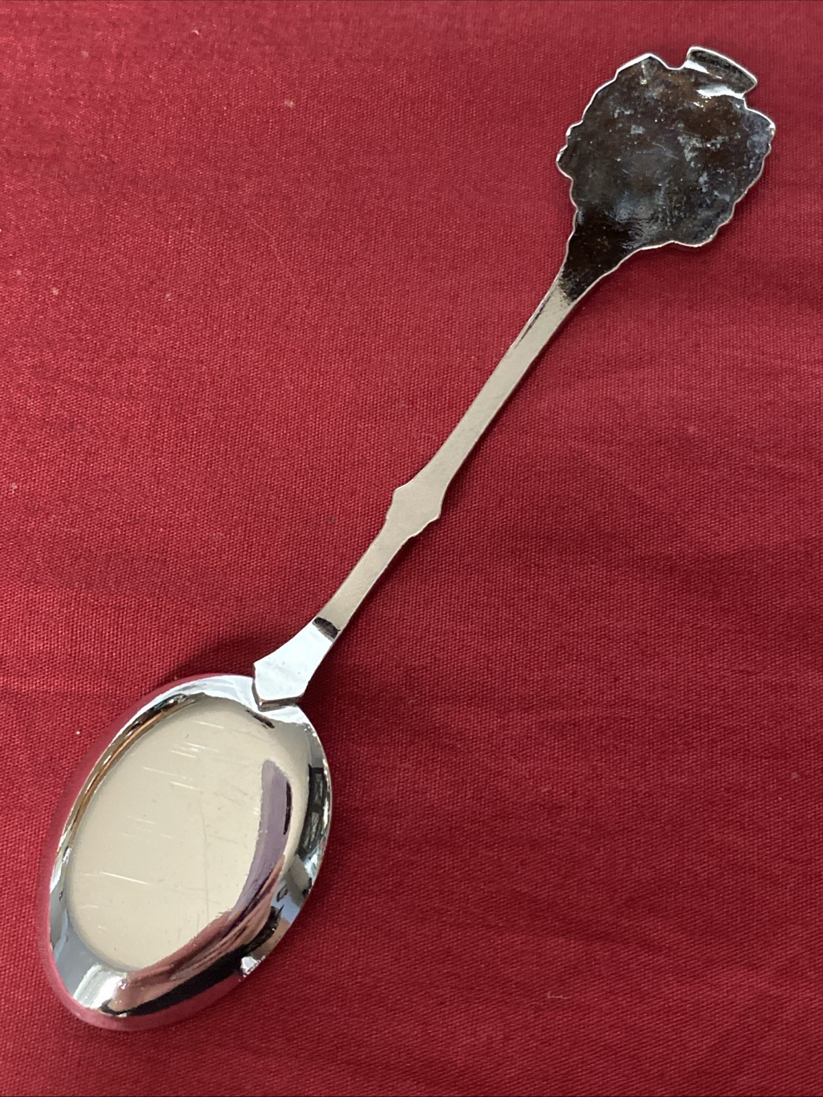 Vintage Silver Plated Souvenir Spoon “Railway Society Of South Africa”