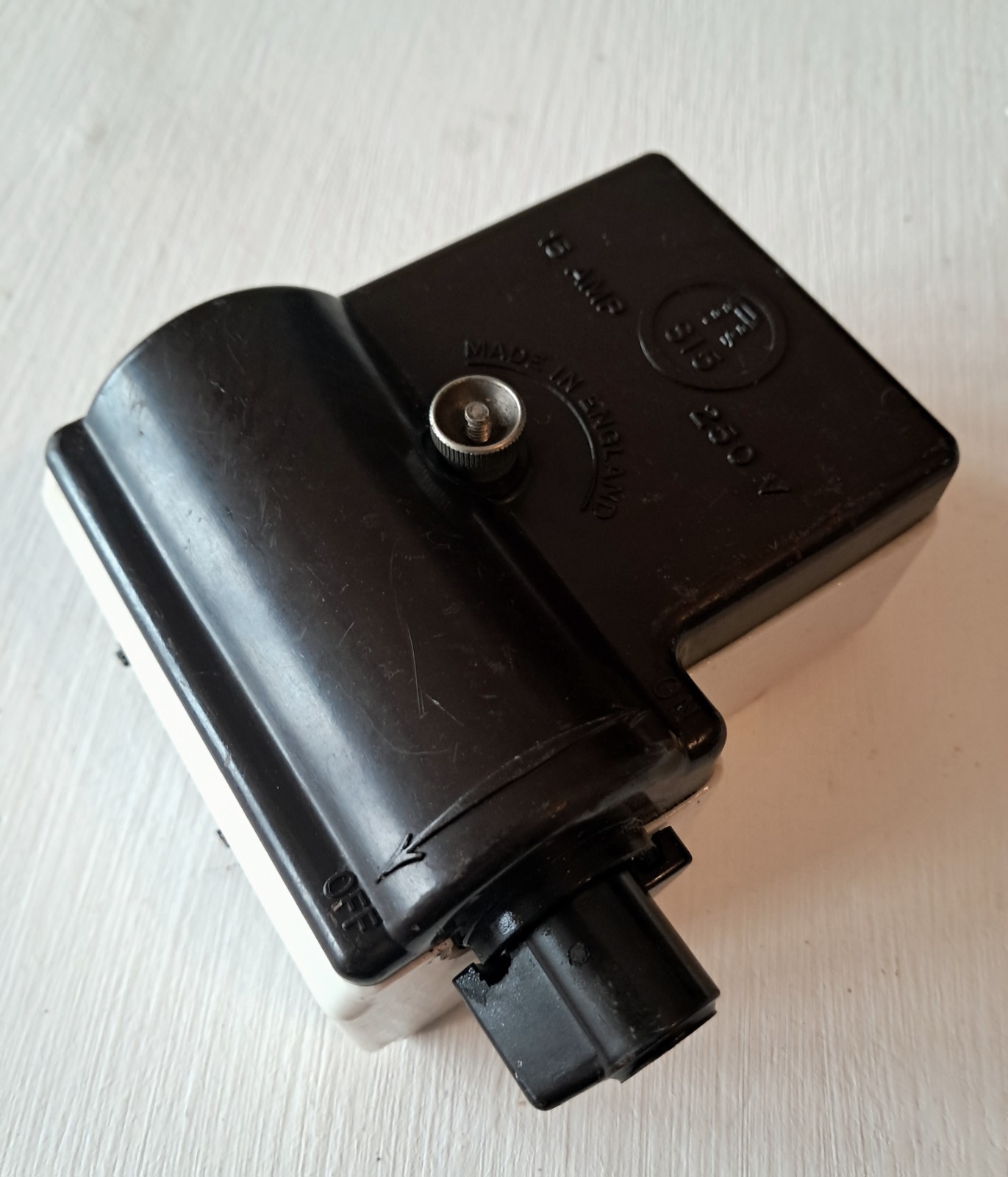 Vintage GEC S15 Bakelite Industrial Electrical Switch 15 Amp 250 Volt England #B