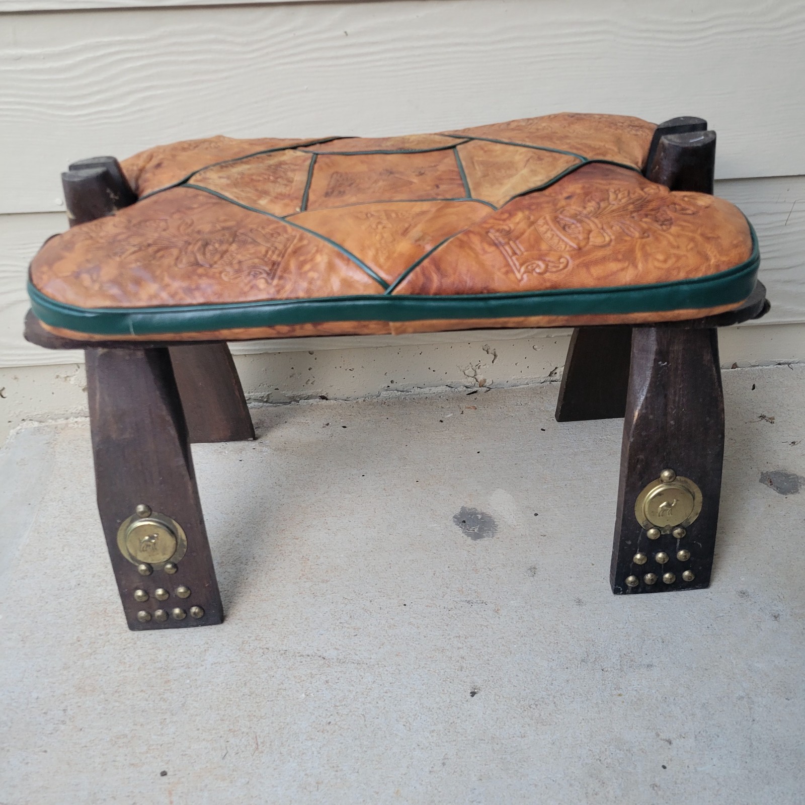 VintageEgyptian Camel Saddle Stool