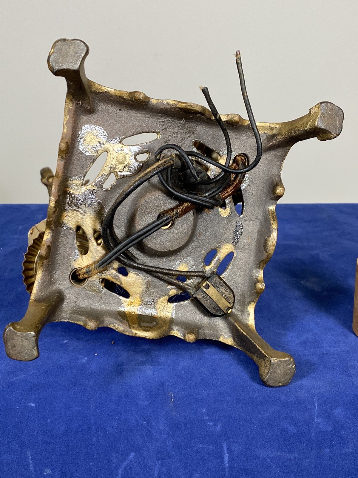 Vintage Table Lamp Light Fixture ~ Arrow, Hart & Hegeman Wiring ~ 17 1/4″H