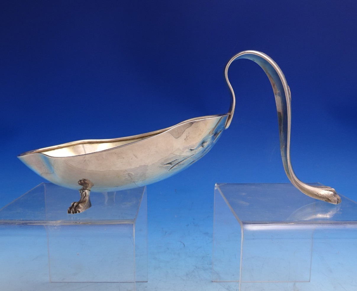 Mixed Metals and Applied Silver by Shiebler BonBonniere Spoon Gold Poppies #4276