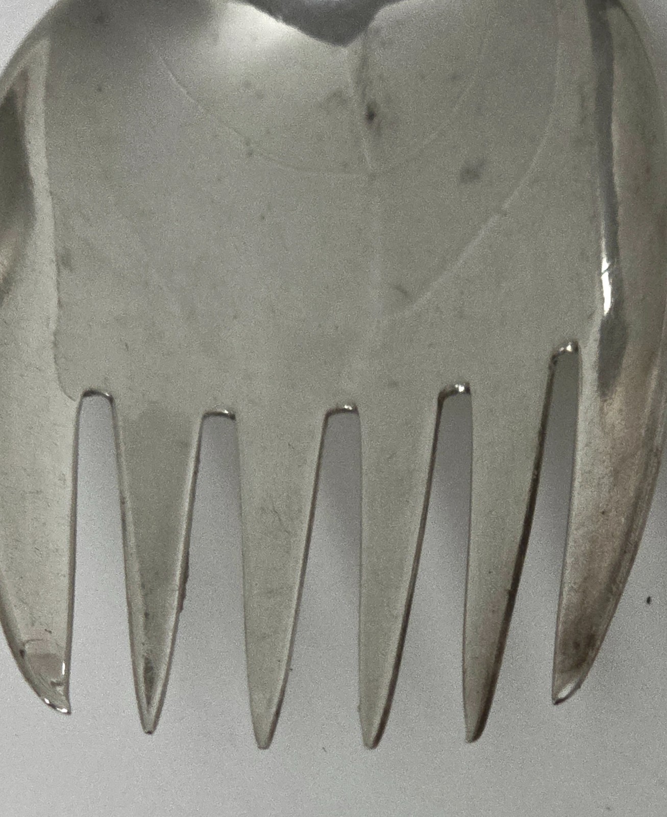 Eley, Fearn & Chawner Large Serving Fork Sterling Silver Armorial 1812