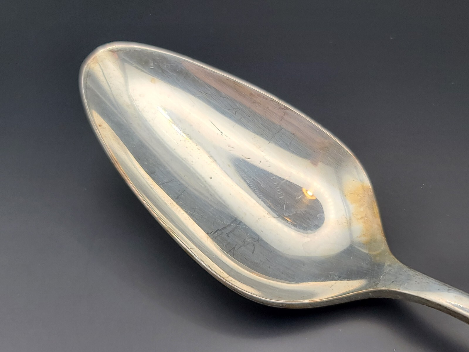 International Deep Silver Serving Spoon – 8 3/4″ – Laurel Mist Pattern