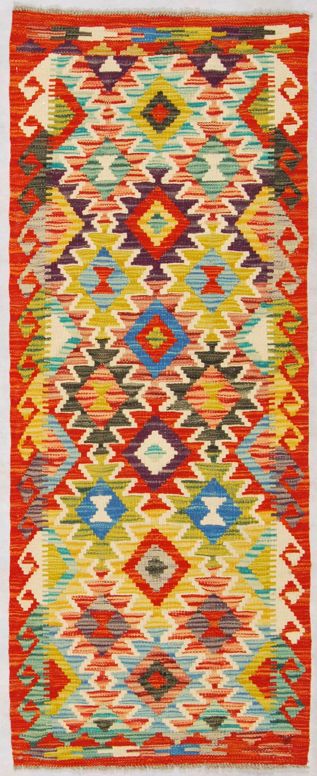 Kilim Kaudani Lana Hand Made In Afganistan 155×60 CM (Galleriafarah1970)