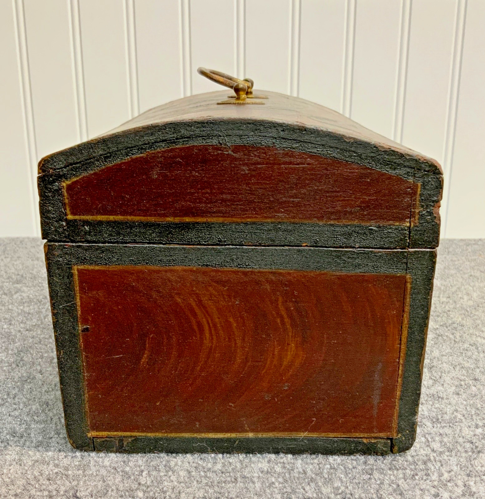 19th Century Small Dome Top Document Box