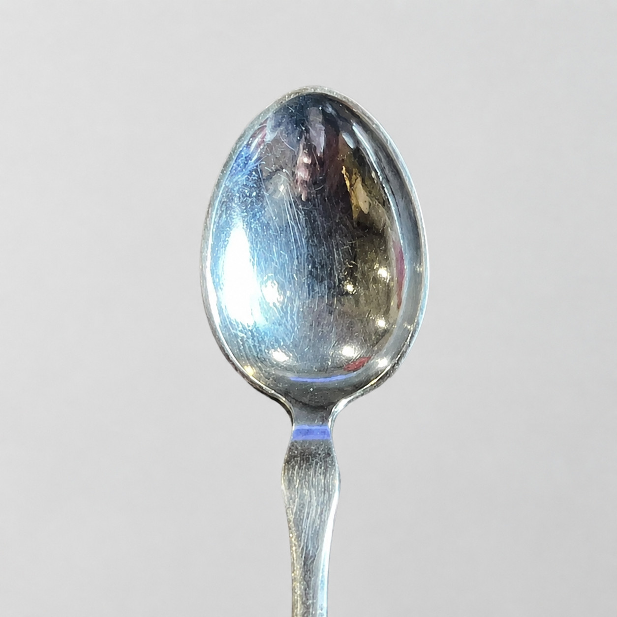 Antique Norwegian 830 Silver Demitasse Spoons by David Andersen, King Pattern