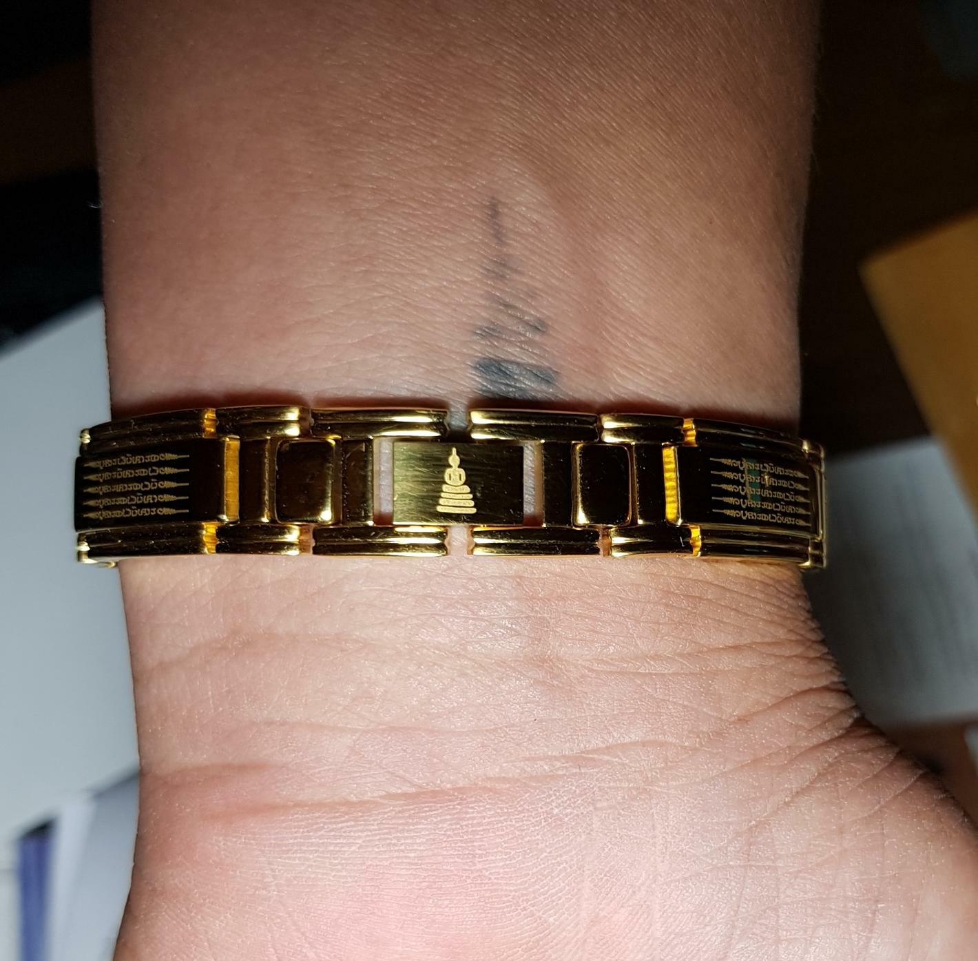 Bracelet Yant 5 Rows Talisman Leklai Ajarn Noo Lucky Protect Power Thai Amulet