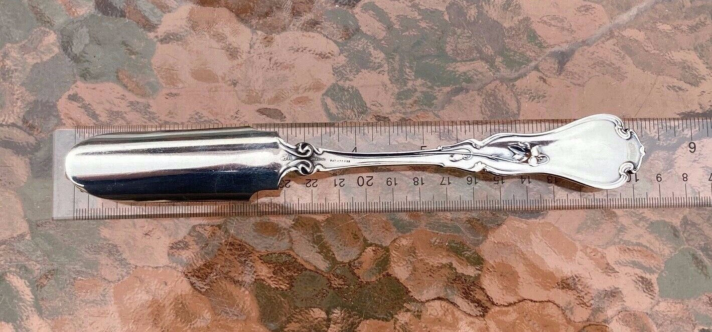 Vintage, Sterling Silver, Whiting Mfg. Co., Violet, Large Cheese Scoop, No Mono