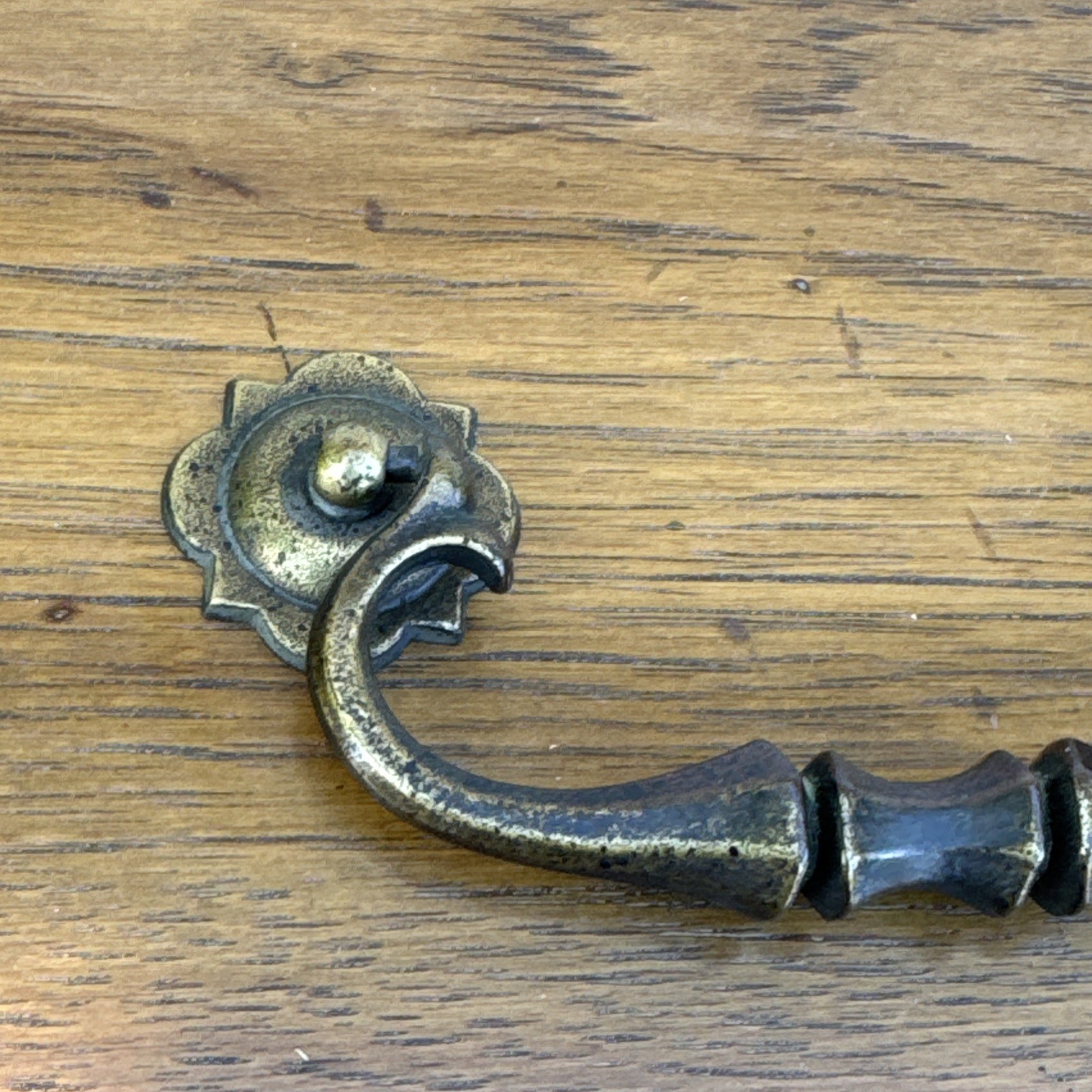 Drexel Guildhall Drawer Pull For Vintage Dresser Nightstand Credenza MCM Brass