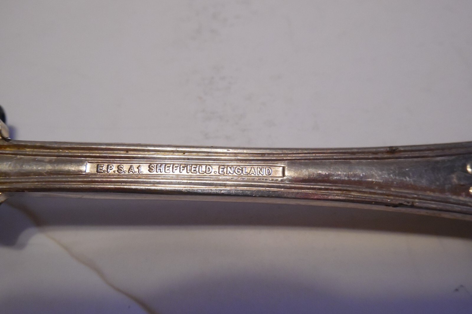 Sheffield E.P.S.A.1. 9″ Fruit Serving Fork England item#55
