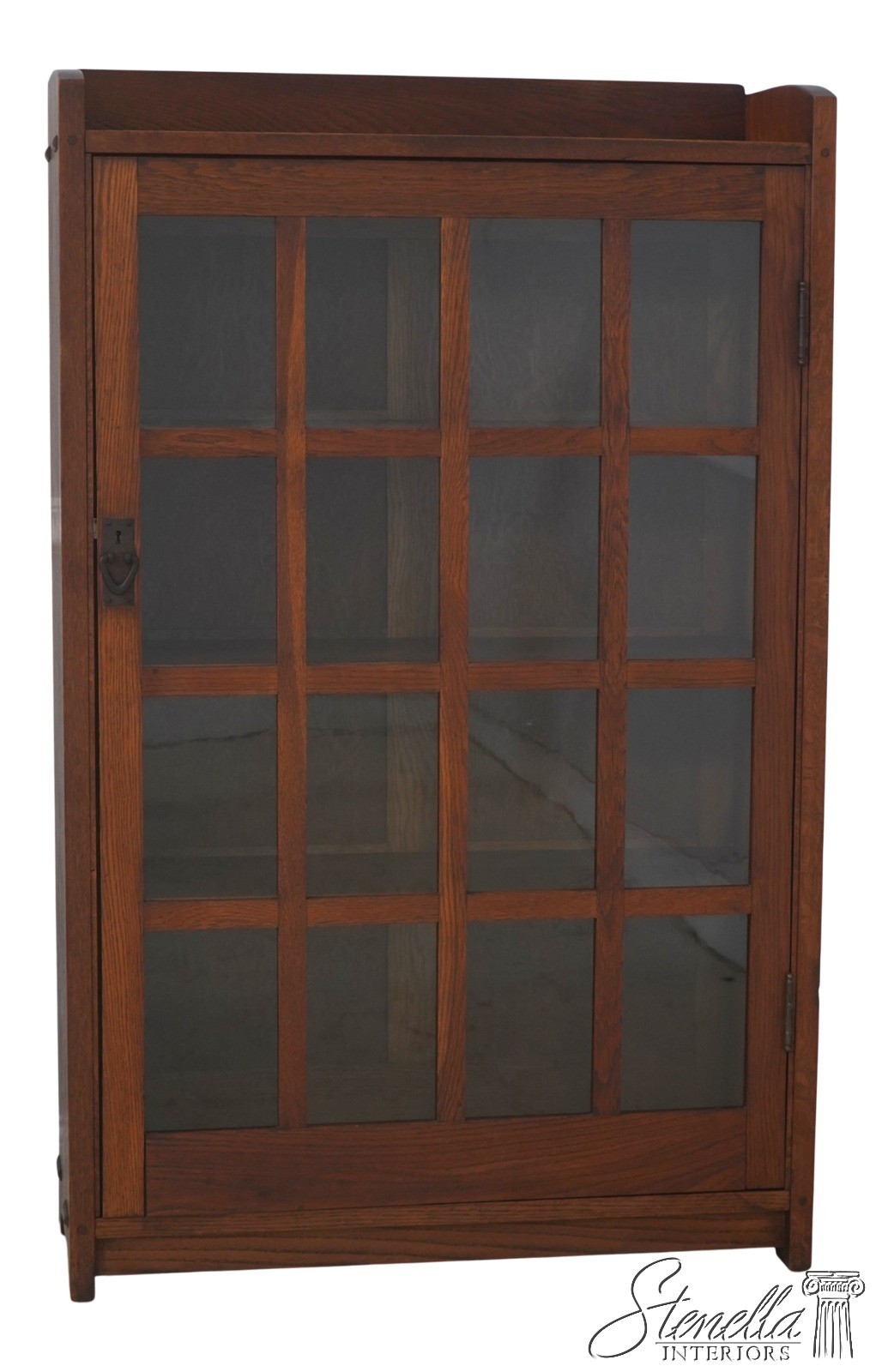 72522: Gustav STICKLEY No.715 Antique Mission Oak Bookcase