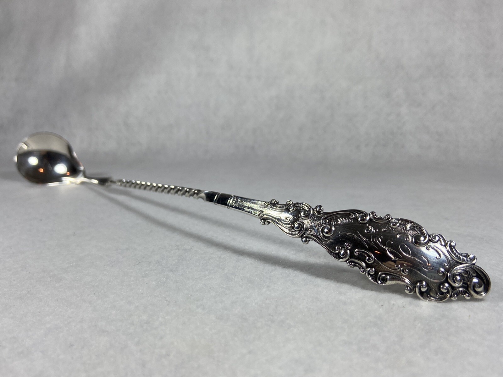 Gorham Luxembourg Ladle w/ twist RARE Piece 1893 Muddler or Claret Spoon