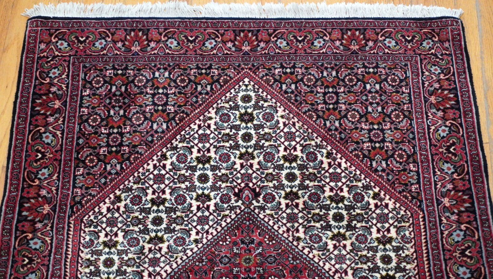 Fine Bijarr Hand Knotted Wool Geometric Premium Quality Rug 3’3″x 5’3 Excellent