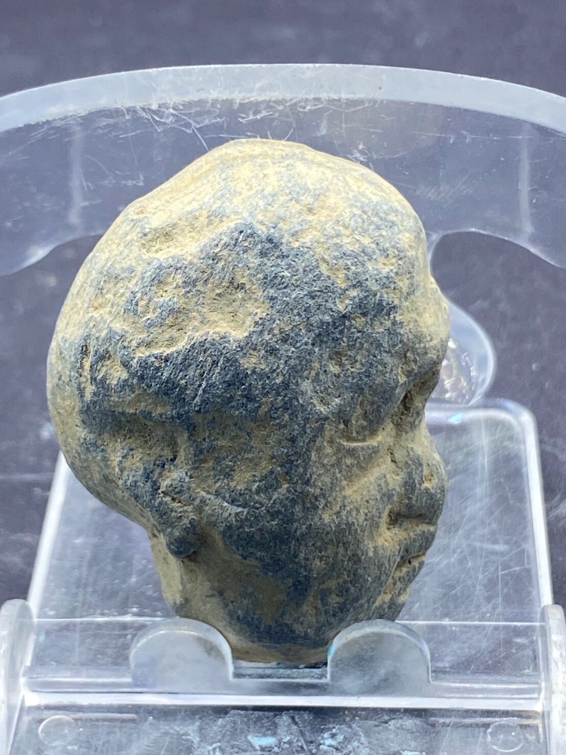 The Greco-Buddhist art or Gandhara Head Of A Man 1st century B.C. -5th century