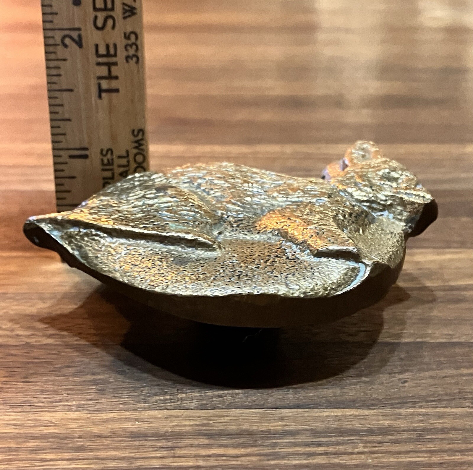Vintage Solid Brass Rabbit Knob Hardware For Cabinet, Drawer Or Door
