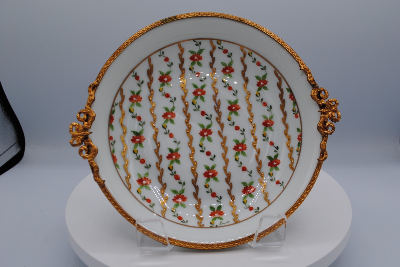 Limoges Porcelain Tazza Dish