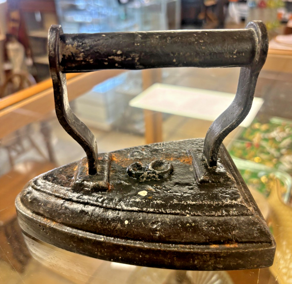 Vintage Cast Iron No 6 Flat Iron