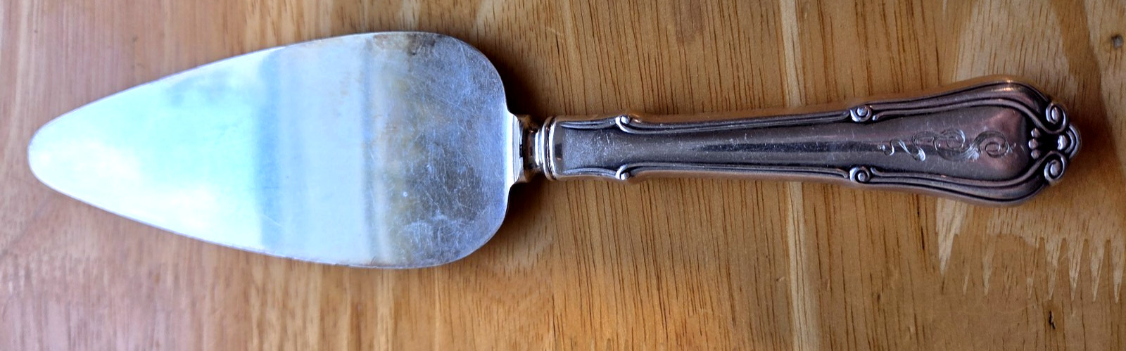 Gorham Sterling VILLA NORFOLK (1903) Hollow Handle PIE/CAKE SERVER-“S” Mono