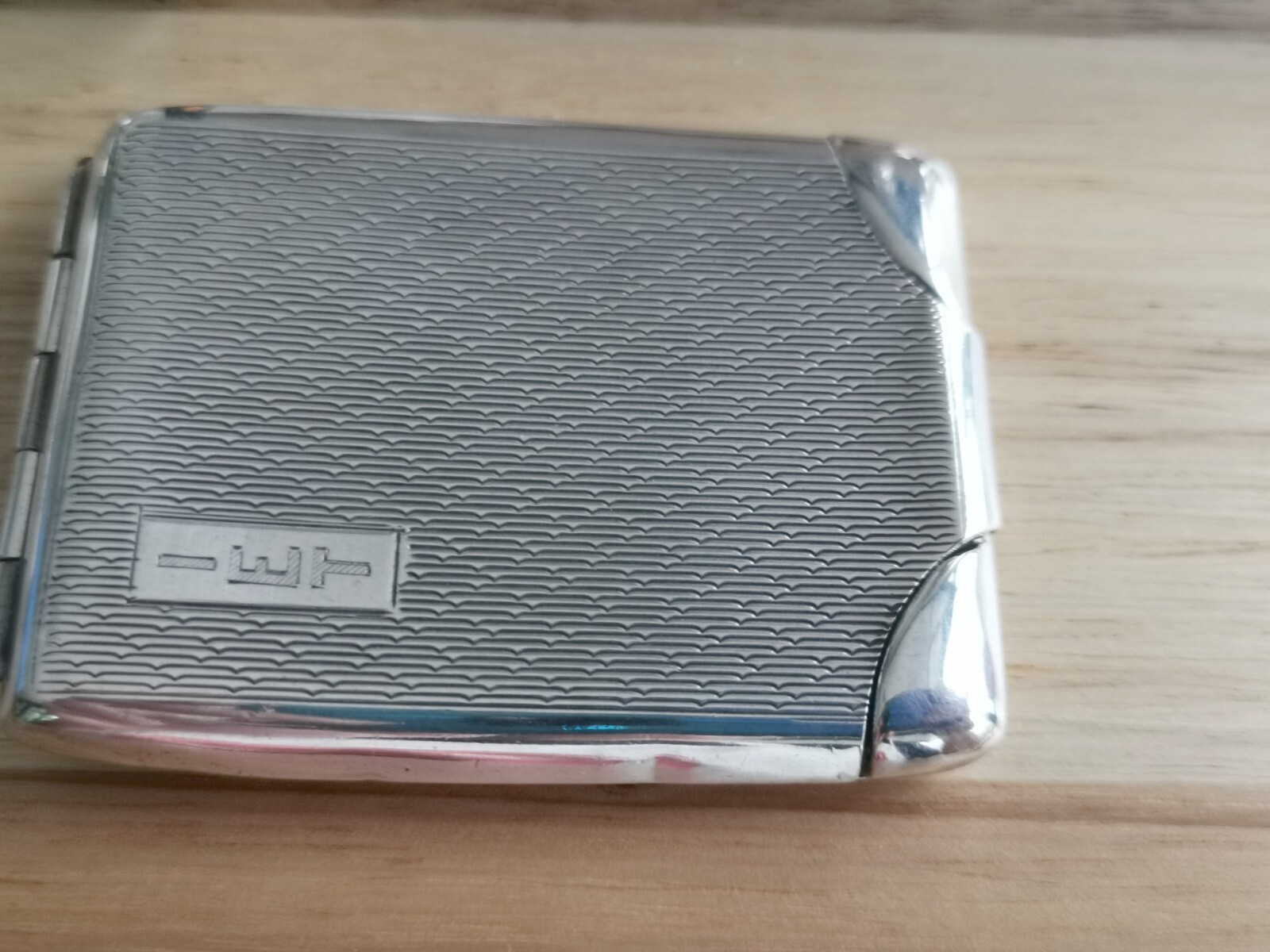 Solid Silver Business Card Holder