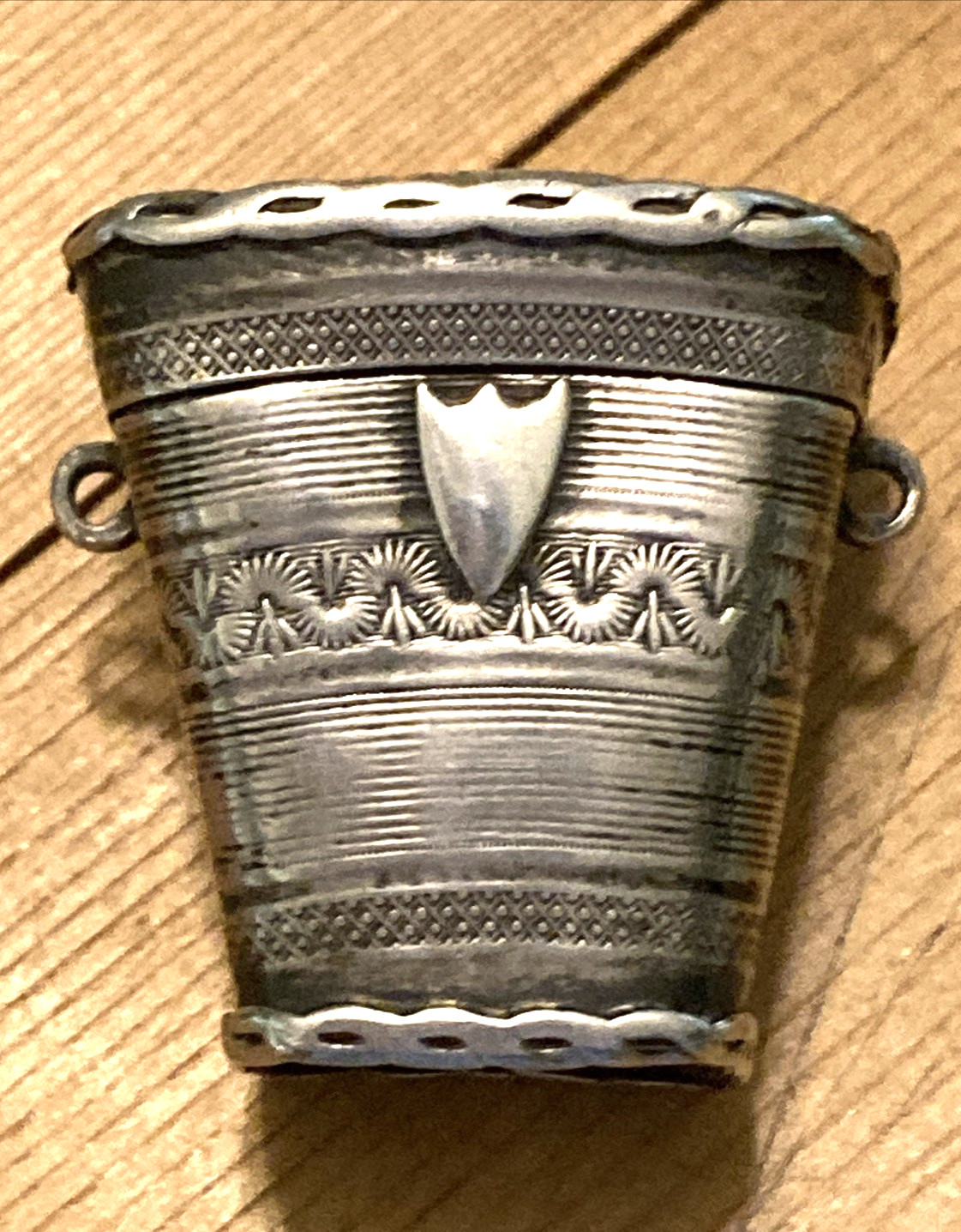 Antique Sterling Silver Hallmark Dutch Pill / Mint / Snuff f Box Circa 1800s