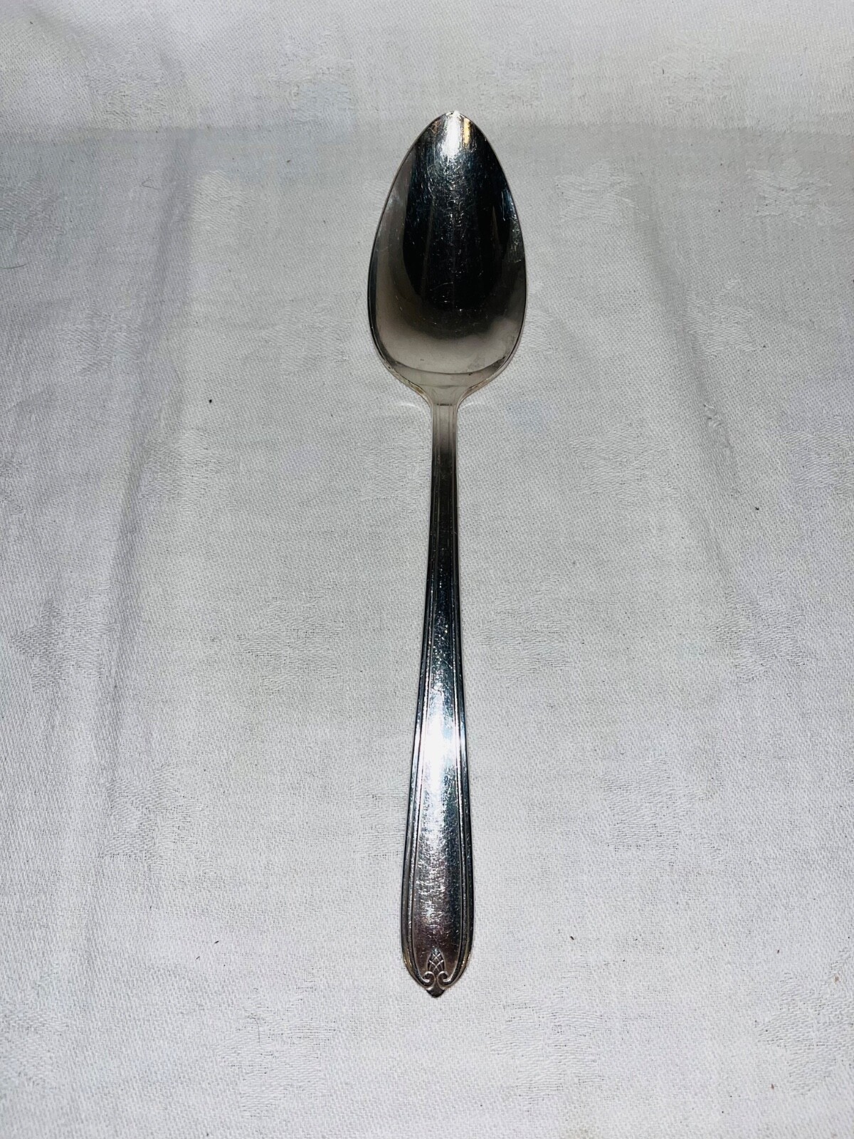 Oneida ~ Prestige Longchamps Chaumont ~ Oval Soup Spoon ~ Silver Plate Flatware