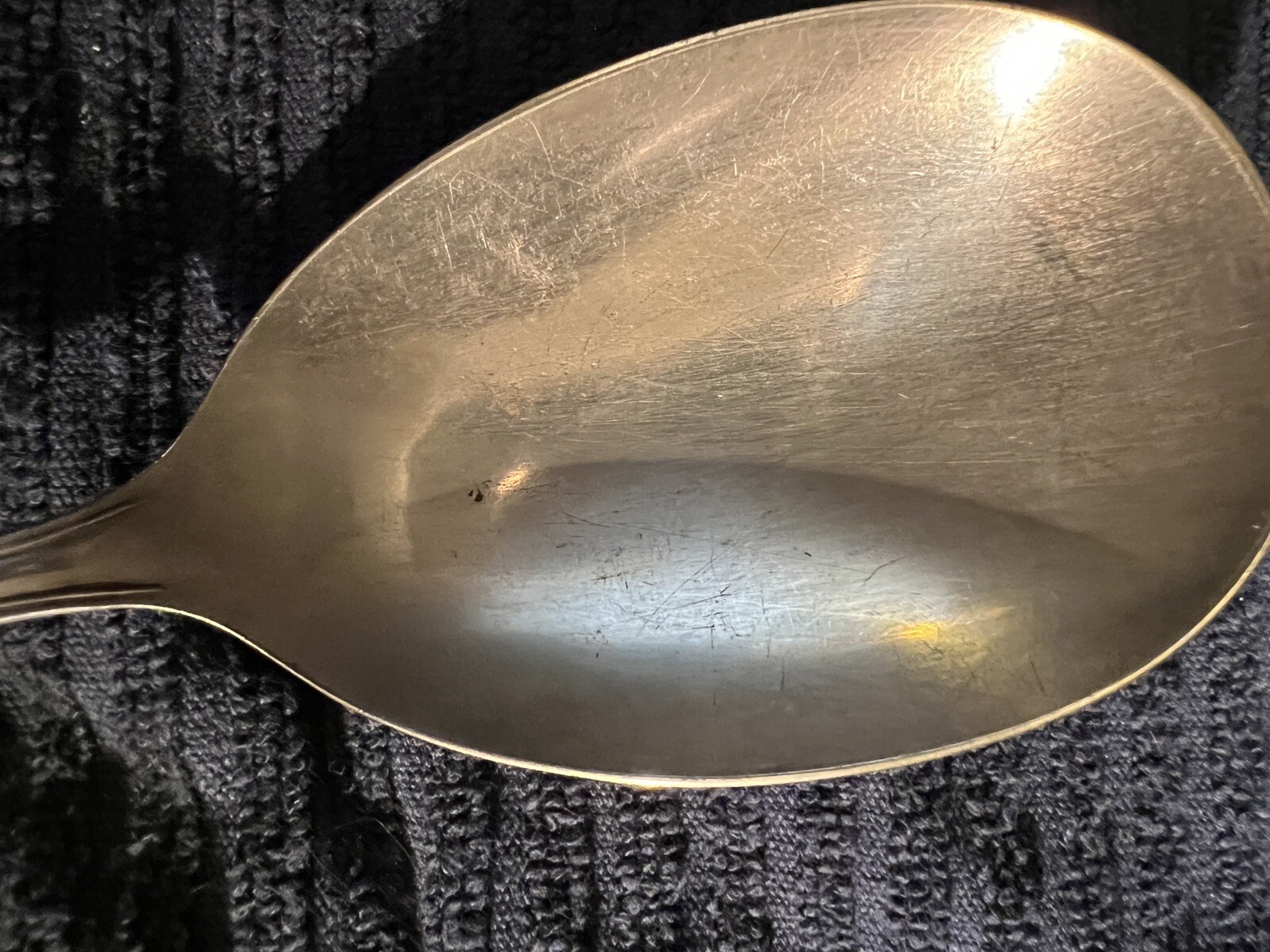 WM Rogers Eagle and Star IS Mark Silverplate, Mountain Pattern W/Lion Club Logo