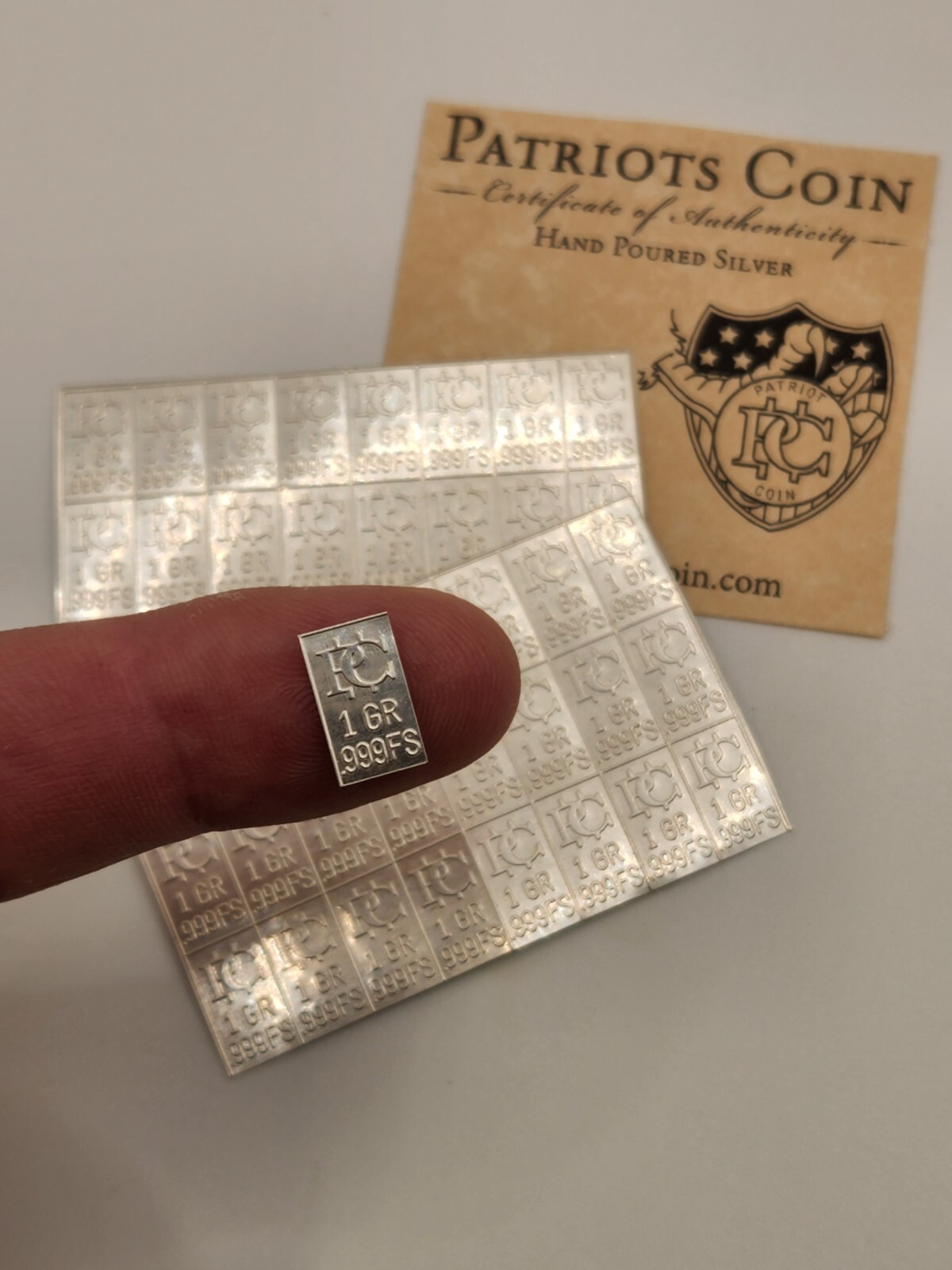 Pure Silver Bars for Projects 500 Pack .999 Silver Bullion Collect Pure Silver