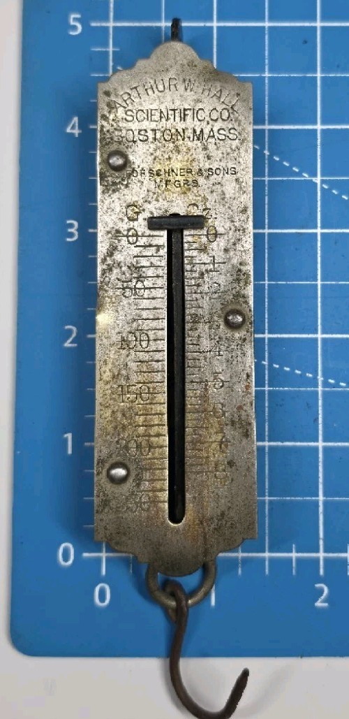 Antique Vintage C. Forschner & Sons Scientific Co. 250 Gram, 8 Oz. Pocket Scale