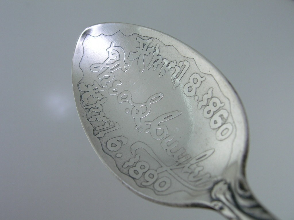 Sterling Silver Gorham Souvenir Spoon – Theodore Cuyler Pastor 1860–1890