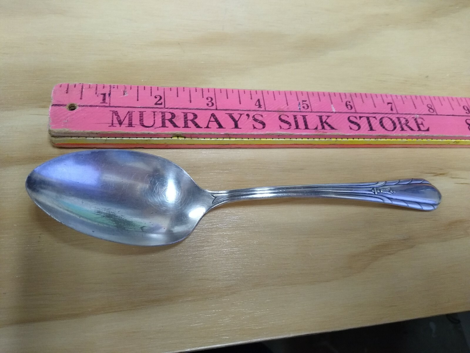 Genesee Silverplate Silver Plate Lynnwood Memory Large Serving Spoon