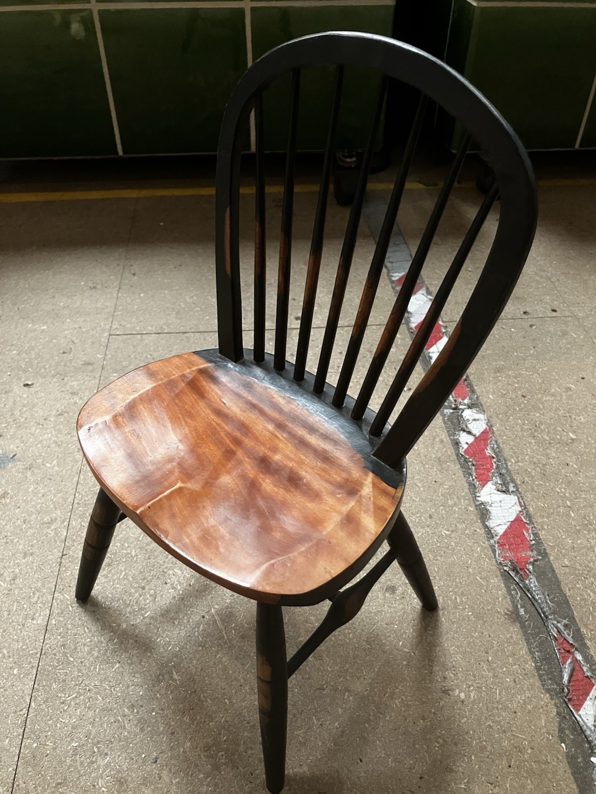 Vintage Miniature Windsor Chair